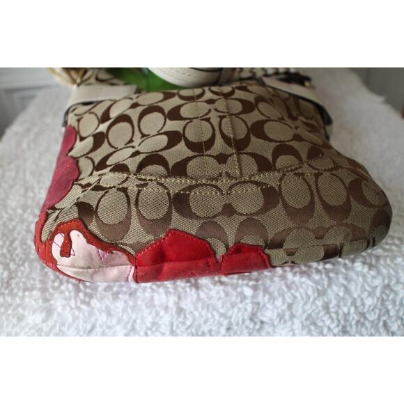 COACH #6123 poppy signature y2k duffle limited edition messenger bag purse (170 - Picture 6 of 10
